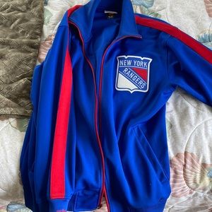 New York rangers vintage jacket/sweatshirt